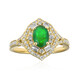 Anello in oro con Smeraldo Zambia AAA (CIRARI)
