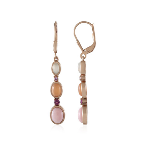 Edelstein-Silberohrringe (KM by Juwelo)