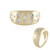 Anillo en oro con Diamante I2 (I) (de Melo Gold)