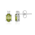 Orecchini in argento con Peridoto