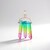 Ciondolo in argento con Quarzo Bicolore (MONOSONO COLLECTION)