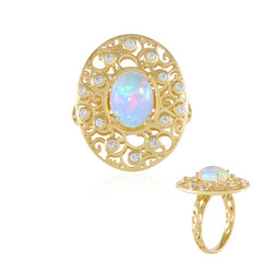 Welo-Opal-Silberring