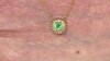 Collar en plata con Esmeralda de Colombia (de Melo Essence)
