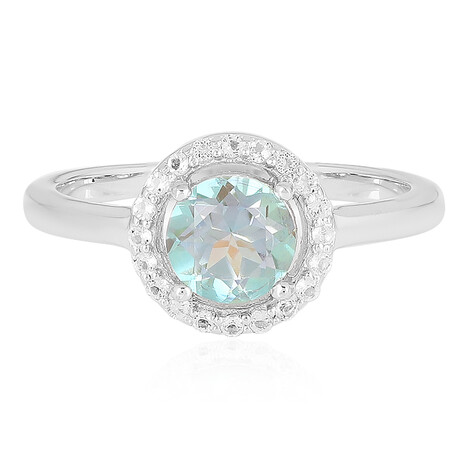 Bergsee-Quarz-Silberring