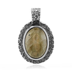 Labradorite Silver Pendant