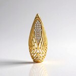 Pendentif en argent et Zircon (MONOSONO COLLECTION)
