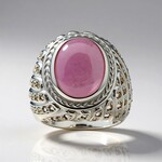 Anello in argento con Kunzite (Annette classic)