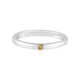 Anello in argento con Diamante Giallo I3