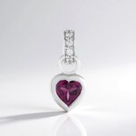 Ciondolo in argento con Rodolite di Naktamunda