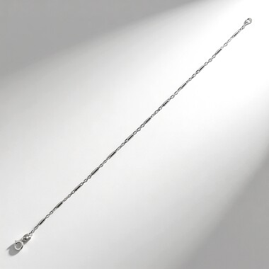 Cadena en plata