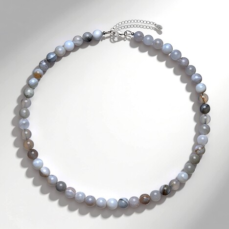 Collana in argento con Agata