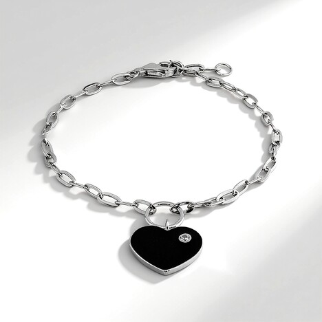 Bracciale in argento con Zircone