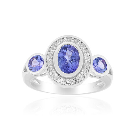 Tansanit-Silberring (Pallanova)