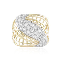 Bague en or et Zircon (Ornaments by de Melo)