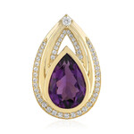 AAA-Amethyst-Goldanhänger (de Melo Gold)