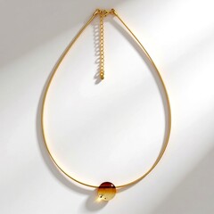 Collana in argento con Ambra Sunrise Baltica (dagen)