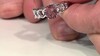 Zilveren ring met een Rode apatiet