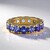 Anello in oro con Tanzanite (de Melo)