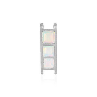 Ciondolo in argento con Opale di Welo (MONOSONO COLLECTION)