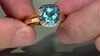 Zilveren ring met een Marambaia-topaas (de Melo Essence)