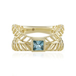 Anillo en oro con Zircón de Ratanak Kirí (Ornaments by de Melo)