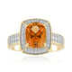 Gouden ring met een Tepetate topaas