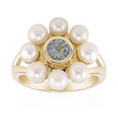 Bague en or et Tanzanite non chauffée (Remy Rotenier)