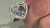 Anillo en plata con Tanzanita