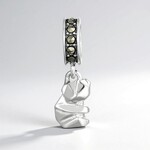 Ciondolo in argento con Marcassite (MONOSONO COLLECTION)