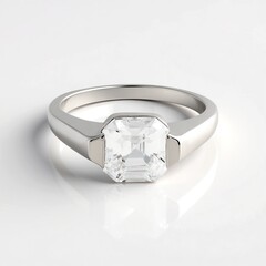 Anello in argento con Zircone