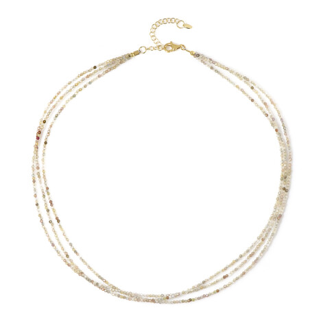 Collar en plata con Zircón amarillo canario