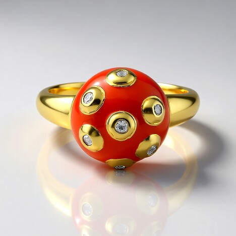 Anello in argento con Zircone (MONOSONO COLLECTION)