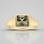 Anello in oro con Diasporo cangiante