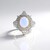 Anello in argento con Opale di Welo (Dallas Prince Designs)