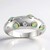 Bague en argent et Opale d'Australie