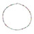 Collana in argento con Fluorite