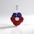 Pendentif en argent et Zircon (Adela Silber)