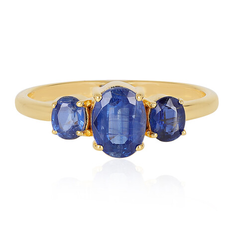 Nepalesischer Kyanit-Silberring