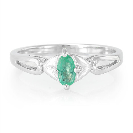 Anello in argento con Smeraldo Sao Francisco