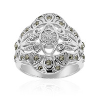Anello in argento con Marcassite (Annette classic)