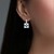 Boucles d'oreilles en argent et Danburite
