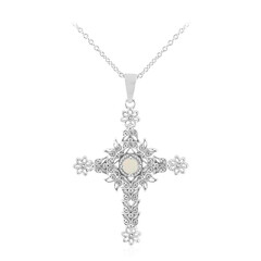 Collier en argent et Opale Welo