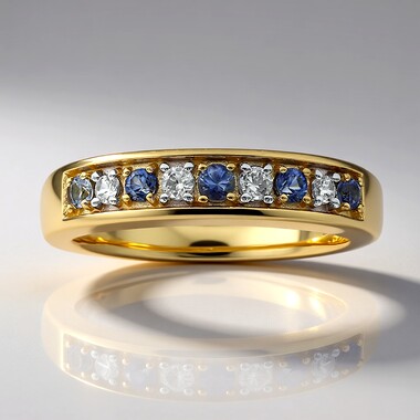 Anillo en oro con Benitoíta (Amanda Adkins)