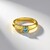 Bague en argent et Zircon de Ratanakiri