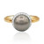 9K Tahitian Pearl Gold Ring (TPC)