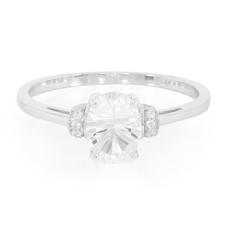 Anillo en plata con Petalita