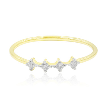 Bague en or et Diamant SI1 (G) (Annette)