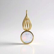 Colgante en oro con Ópalo de Welo (Ornaments by de Melo)