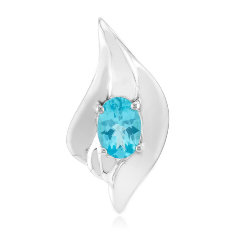 Ciondolo in argento con Apatite Blu (Pallanova)