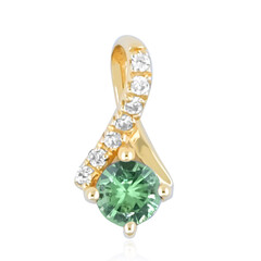 Pendentif en or et Grenat Tsavorite